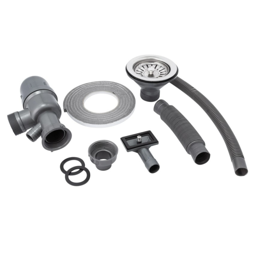 Кухонна мийка Brinex 6050-L 0.6 мм, накладна BRIN6050LSAT06