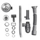 Кухонна мийка Brinex 6060-L 0.6 мм, накладна BRIN6060LSAT06