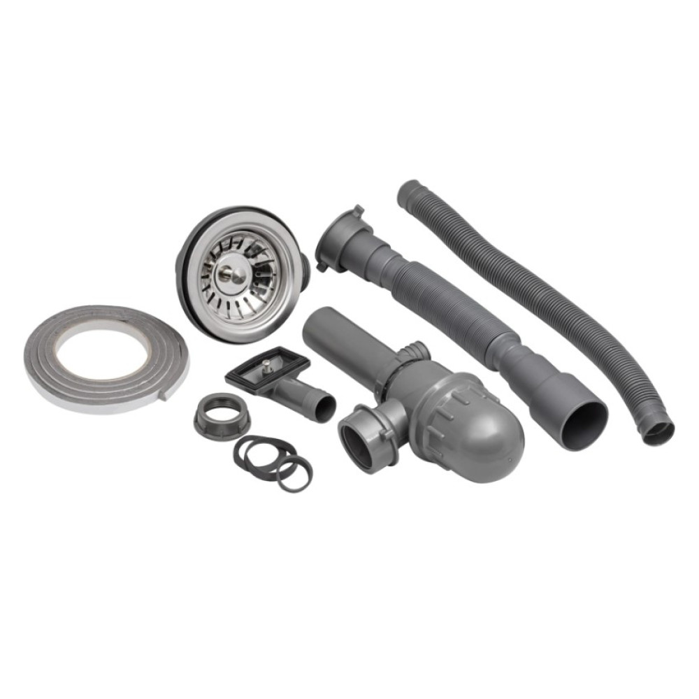 Кухонная мойка Brinex 6080-L 0.6 мм, накладная BRIN6080LSAT06