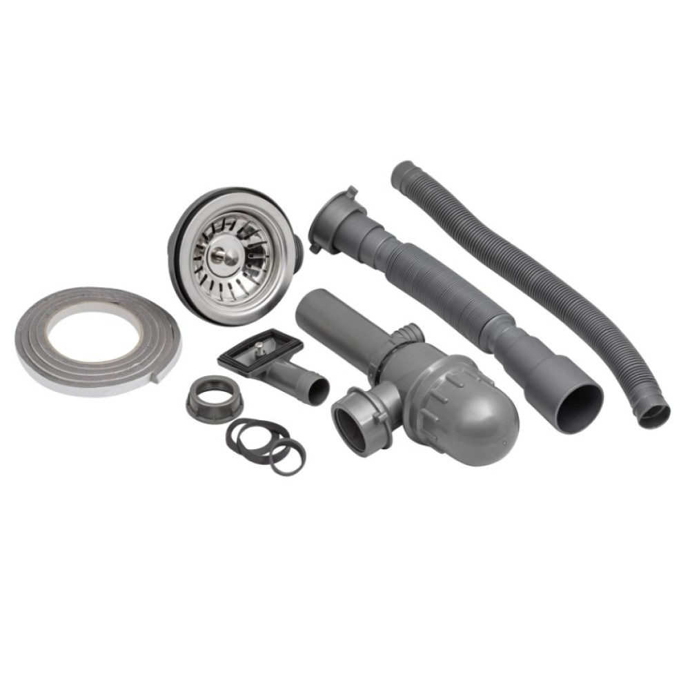 Кухонна мийка Brinex 6080-R 0.6 мм, накладна BRIN6080RSAT06