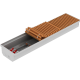 Внутрипольный конвектор естественной конвекции CONVECTOR CE.300.2250.120
