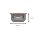 Внутрипольный конвектор естественной конвекции CONVECTOR CE.300.2250.120