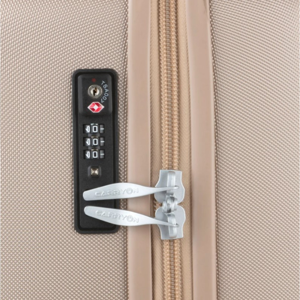 Валіза CarryOn Skyhopper (M) Champagne (502145) (927153)