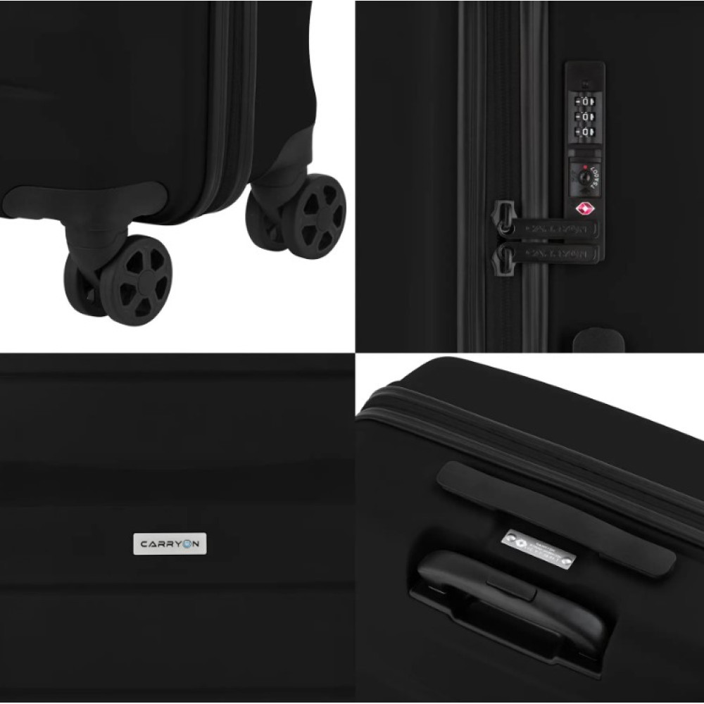 Чемодан CarryOn Porter (L) Black (502445)