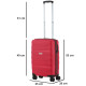 Валіза CarryOn Porter (S) Red (502447)