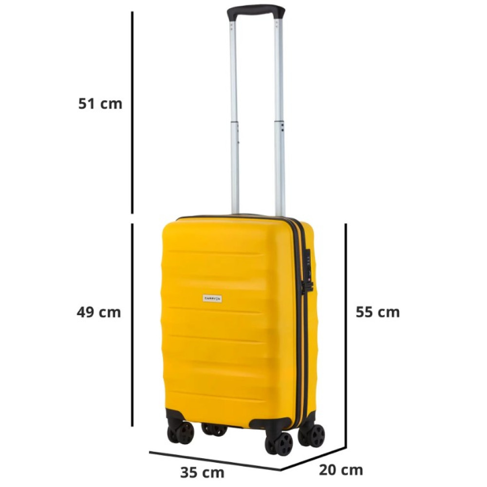 Чемодан CarryOn Porter (S) Yellow (502456)
