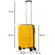 Чемодан CarryOn Porter (S) Yellow (502456)