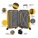 Валіза CarryOn Porter (M) Yellow (502457)