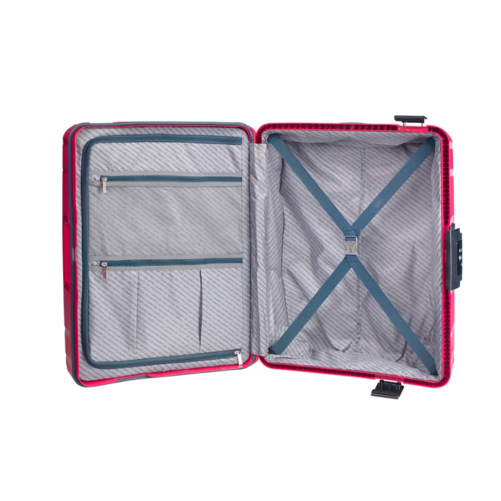 Чемодан CarryOn Steward (M) Red (502262)