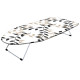 Дошка для прасування Casa Si Table Top 73x30 White/Black Leaves (CS95159P168)