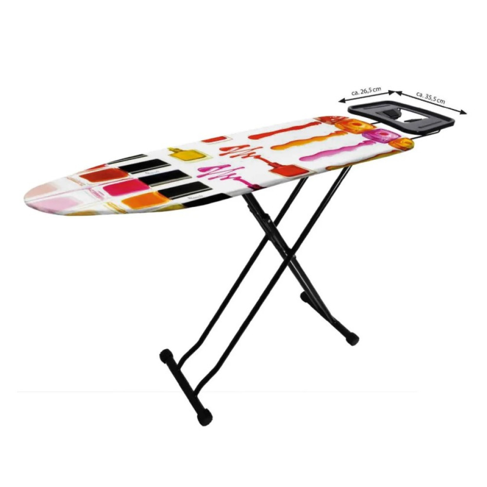 Дошка для прасування Casa Si Sir 122x38 Black/Red Laquer (CS93575R266)