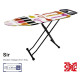 Дошка для прасування Casa Si Sir 122x38 Black/Red Laquer (CS93575R266)