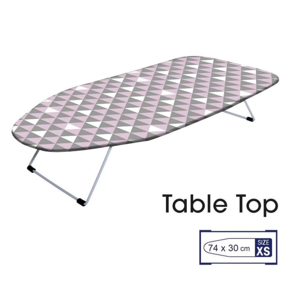 Гладильная доска Casa Si Table Top 73x30 White/Pink Triangle (CS95159P168)