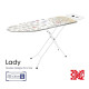 Дошка для прасування Casa Si Lady 122x38 White/Perls (CS93574R267)
