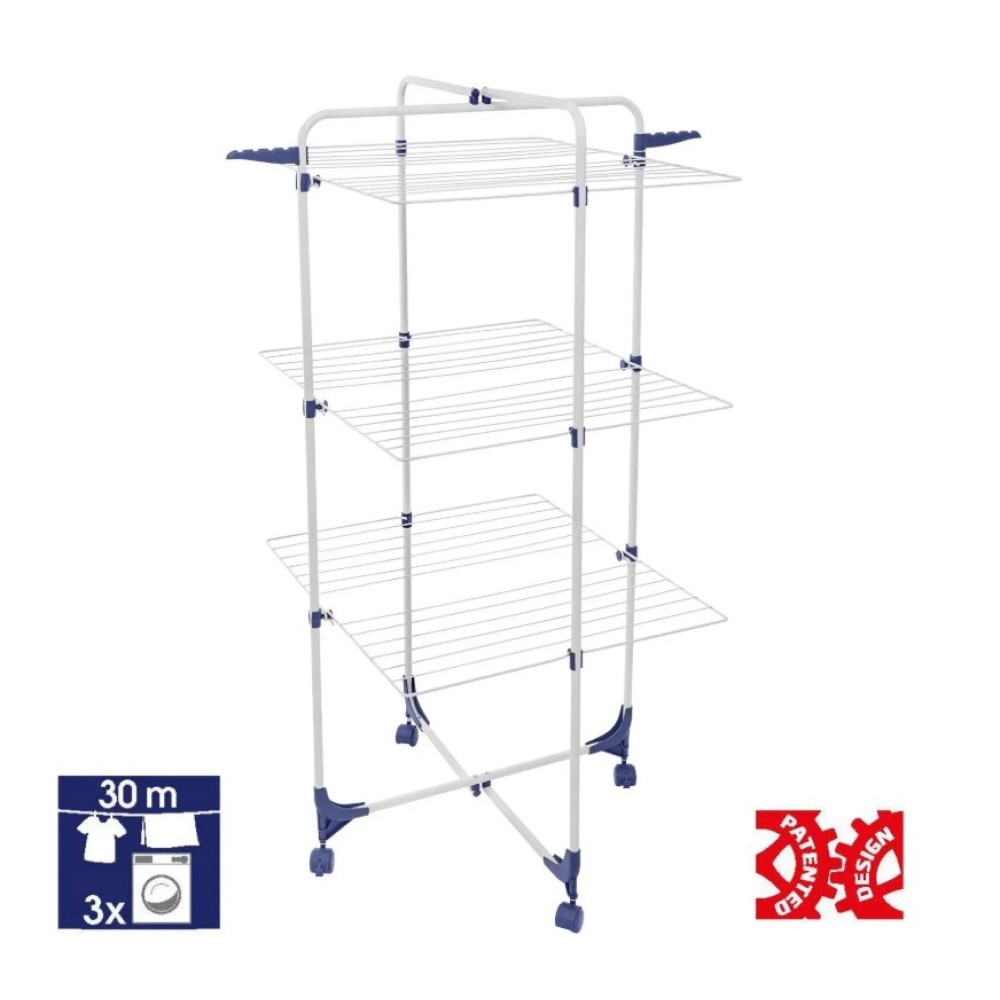 Сушилка для белья напольная Casa Si Athletic 3 White (CS92185E04)