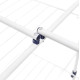 Сушарка для білизни підлогова Casa Si Athletic 4 White (CS92186E04)
