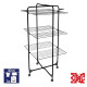 Сушарка для білизни підлогова Casa Si Athletic 3 Black (CS92185E04E)