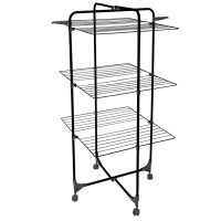 Сушилка для белья напольная Casa Si Athletic 3 Black (CS92185E04E)