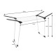 Сушилка для белья напольная Casa Si Winner 18m White/Grey (CS92269)