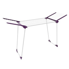 Сушилка для белья напольная Casa Si Winner 18m White/Purple (CS92269)