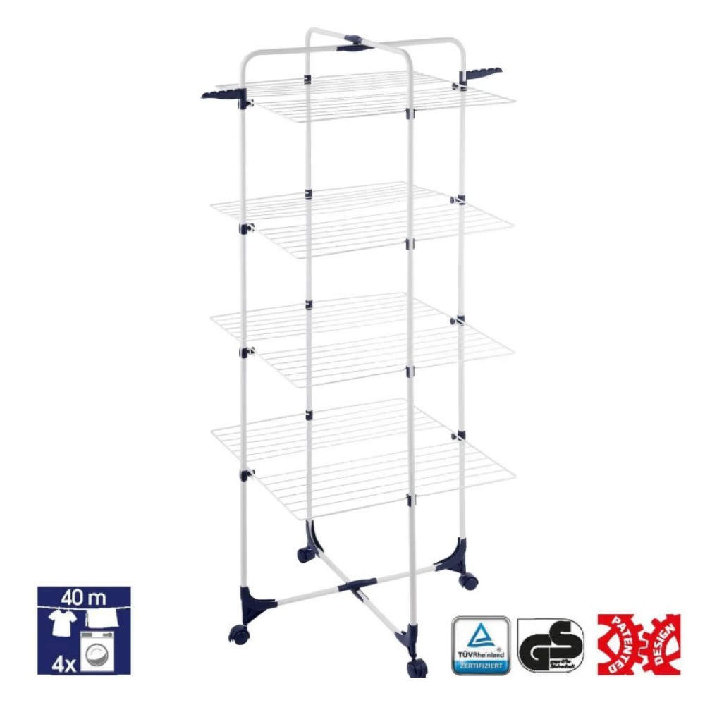 Сушилка для белья напольная Casa Si Exo 4 White (CS92166E04IT)