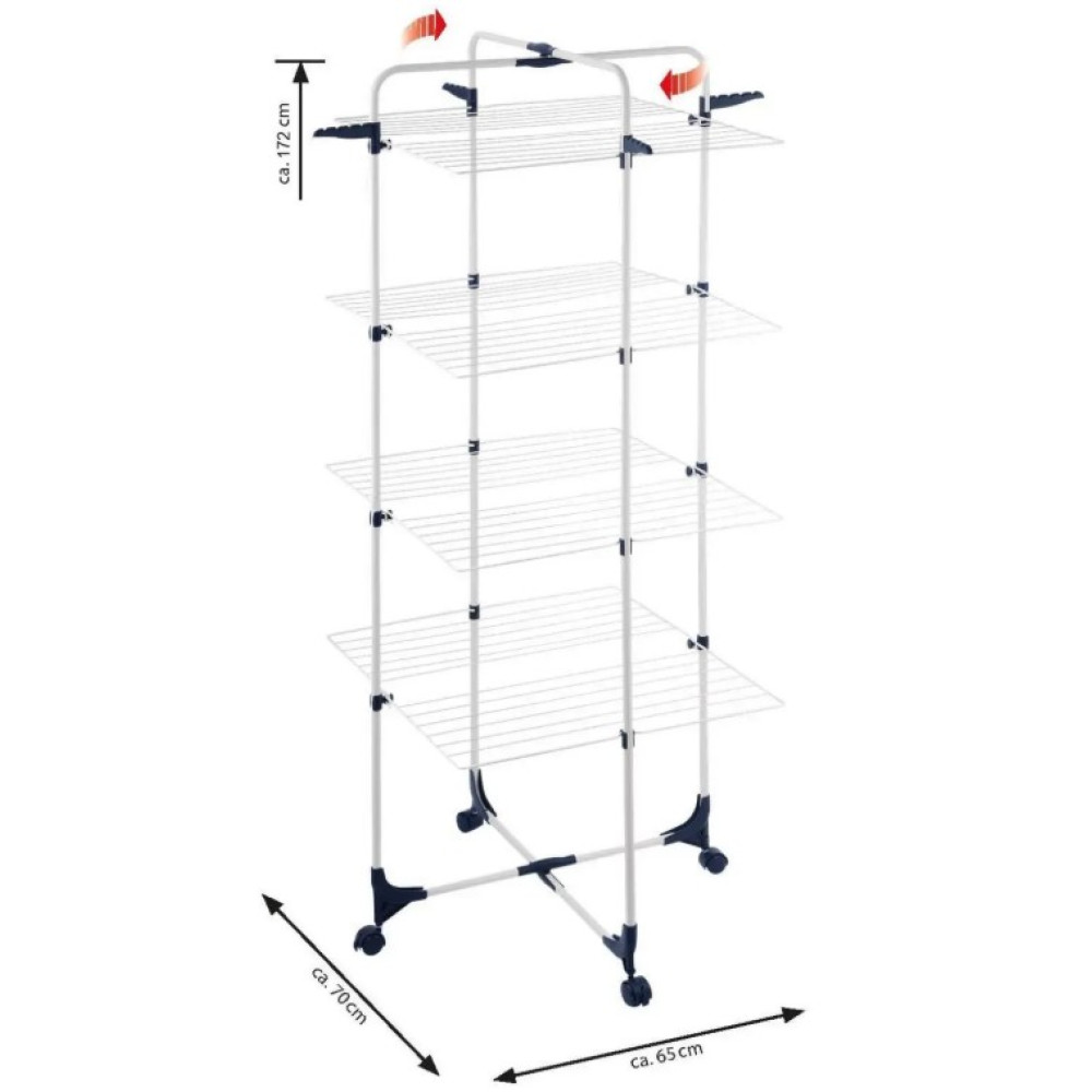 Сушилка для белья напольная Casa Si Exo 4 White (CS92166E04IT)