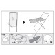 Сушилка для белья напольная Casa Si City Plus 10m Black (CS92287C03E)