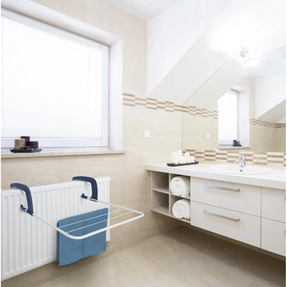 Сушарка для білизни підлогова Casa Si Kolibri 2in1 18m White (CS92131C06)