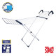 Сушарка для білизни підлогова Casa Si Swan 2in1 20m White (CS92252C04)
