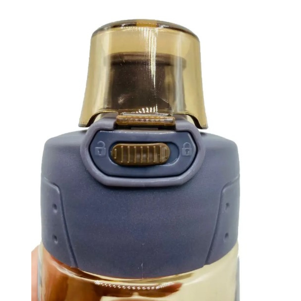 Бутылка для воды Casno 580 мл KXN-1179 Коричневый (Brown) (KXN-1179_Orange)