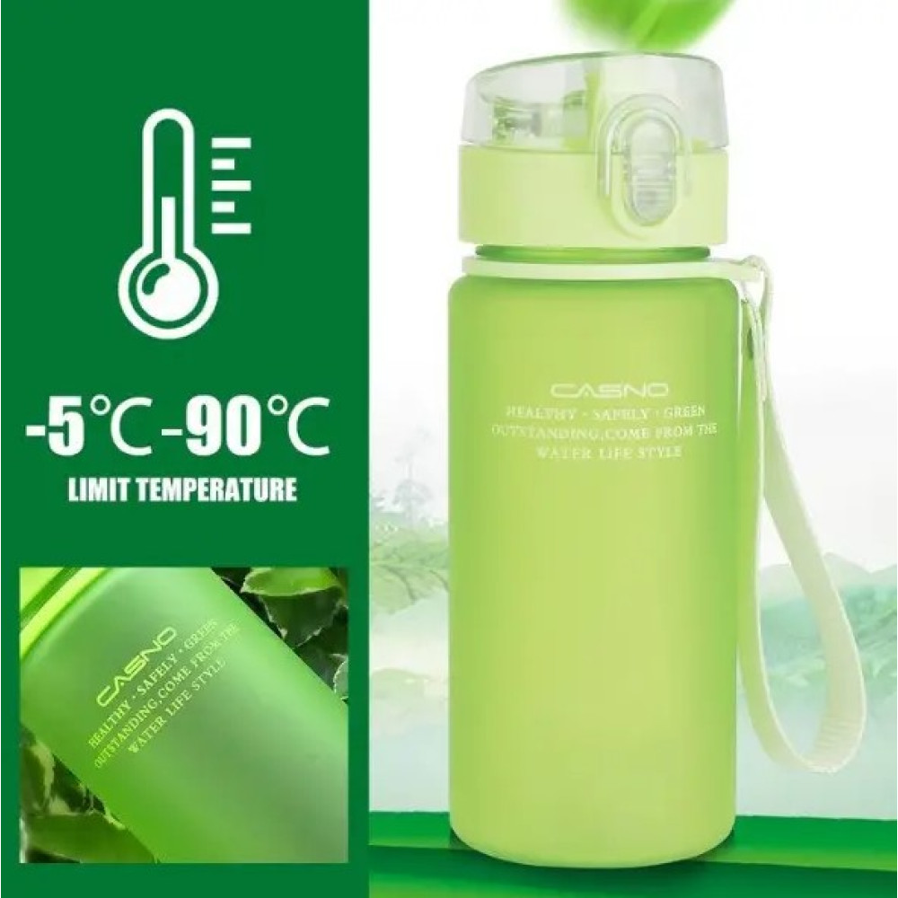 Бутылка для воды Casno 850 мл KXN-1183 Серая (KXN-1183_Grey)