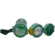 Бутылка для воды Casno 690 мл KXN-1219 Зеленая (Зебра) с трубочкой TRITAN (KXN-1219_Green)