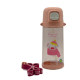 Бутылка для воды Casno 690 мл KXN-1219 Розовая (Свинка) с трубочкой (KXN-1219_Pink)
