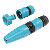 Набір для поливу Cellfast BASIC з прямим зрошувачем 1/2”-5/8'' 50-500
