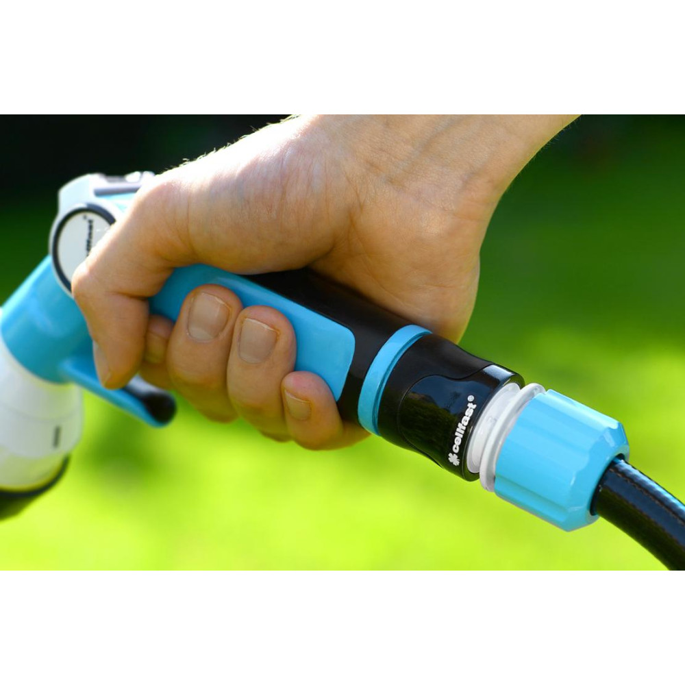 Коннектор для шланга Cellfast ERGO 3/4" с аквастопом 53-125
