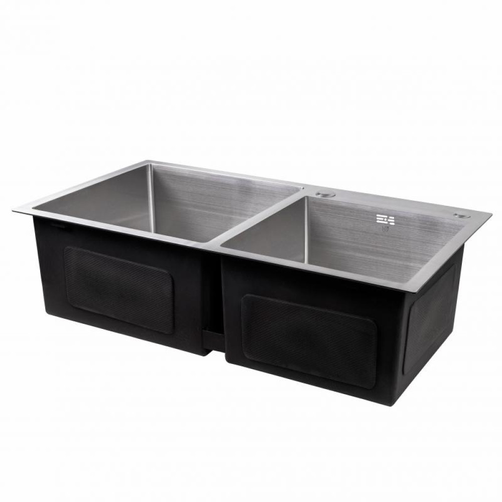 Кухонна мийка Lidz H7843 Brush 3.0 / 1.0 мм (LIDZH7843BRU3010)