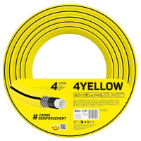 Садовий шланг Cellfast 4YELLOW 1/2" 50 м 10-502