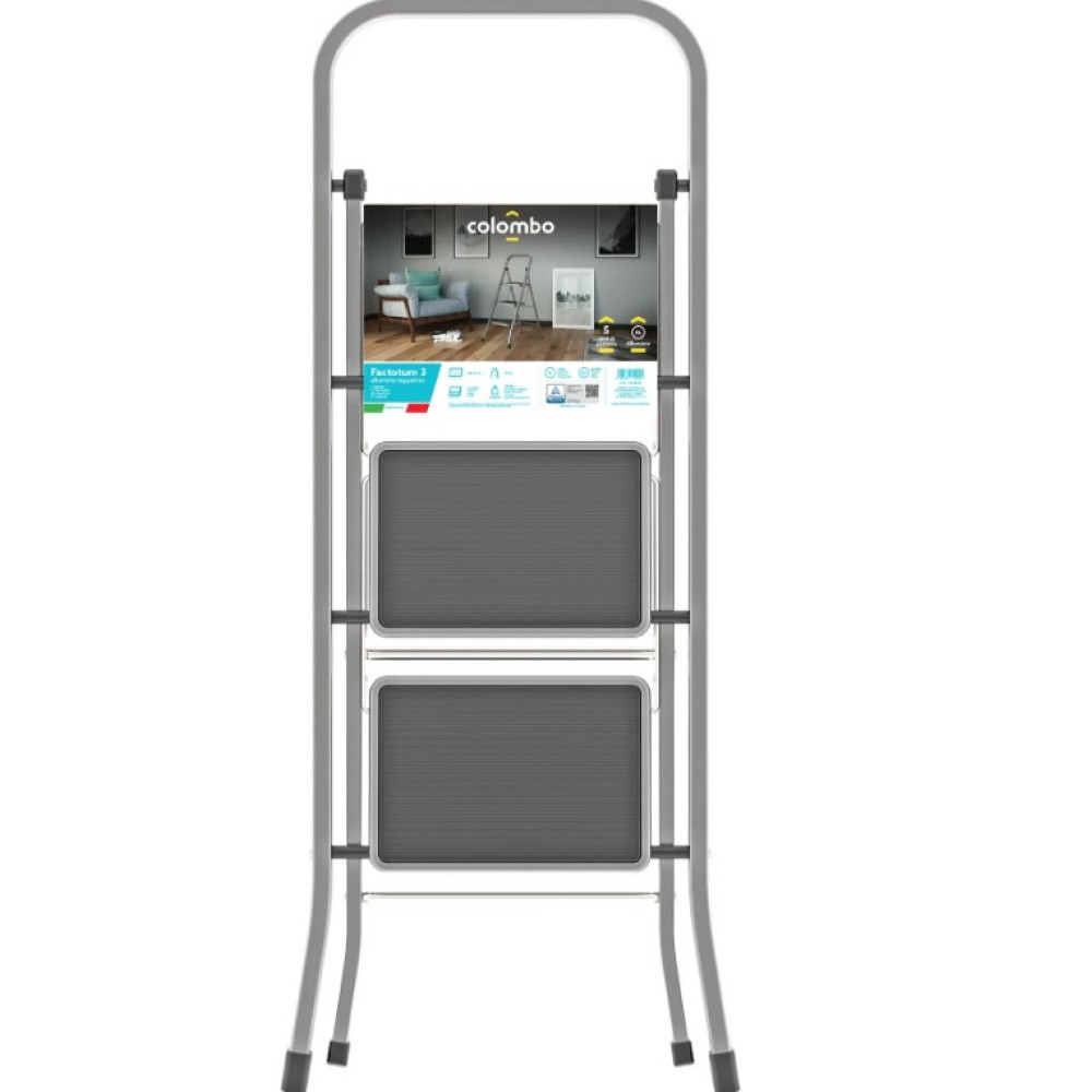 Лестница Colombo Factotum Alu 3 ступени (G110AT3W)