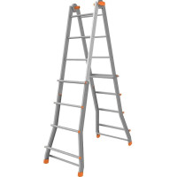 Лестница телескопическая Colombo Pratic 4+4 Steel (PRATIC4+4ACC)