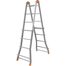 Лестница телескопическая Colombo Pratic 4+4 Steel (PRATIC4+4ACC)