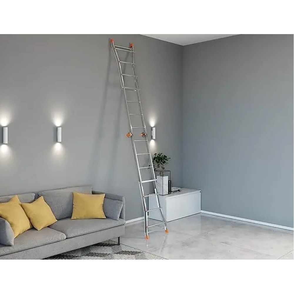 Лестница телескопическая Colombo Pratic 4+5 Steel (PRATIC4+5ACC)