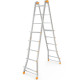 Лестница телескопическая Colombo Pratic 4+5 Steel (PRATIC4+5ACC)