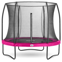 Батут с внутренней сеткой Comfort Salta Edition 10 футов 305 см розовый (8719425453538)