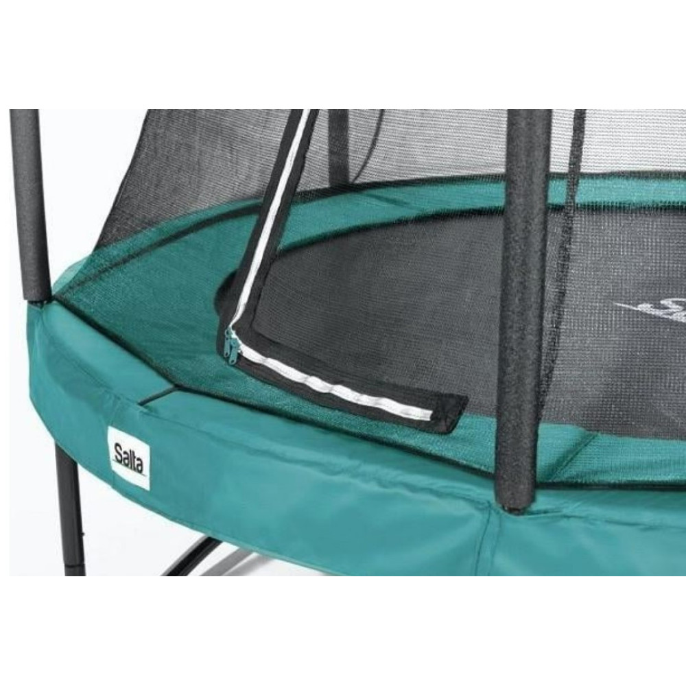 Батут с внутренней сеткой Comfort Salta Edition 5 футов 153 см зеленый (8719425453842)