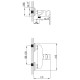 Смеситель для душа Corso GARDA BC-1D121W