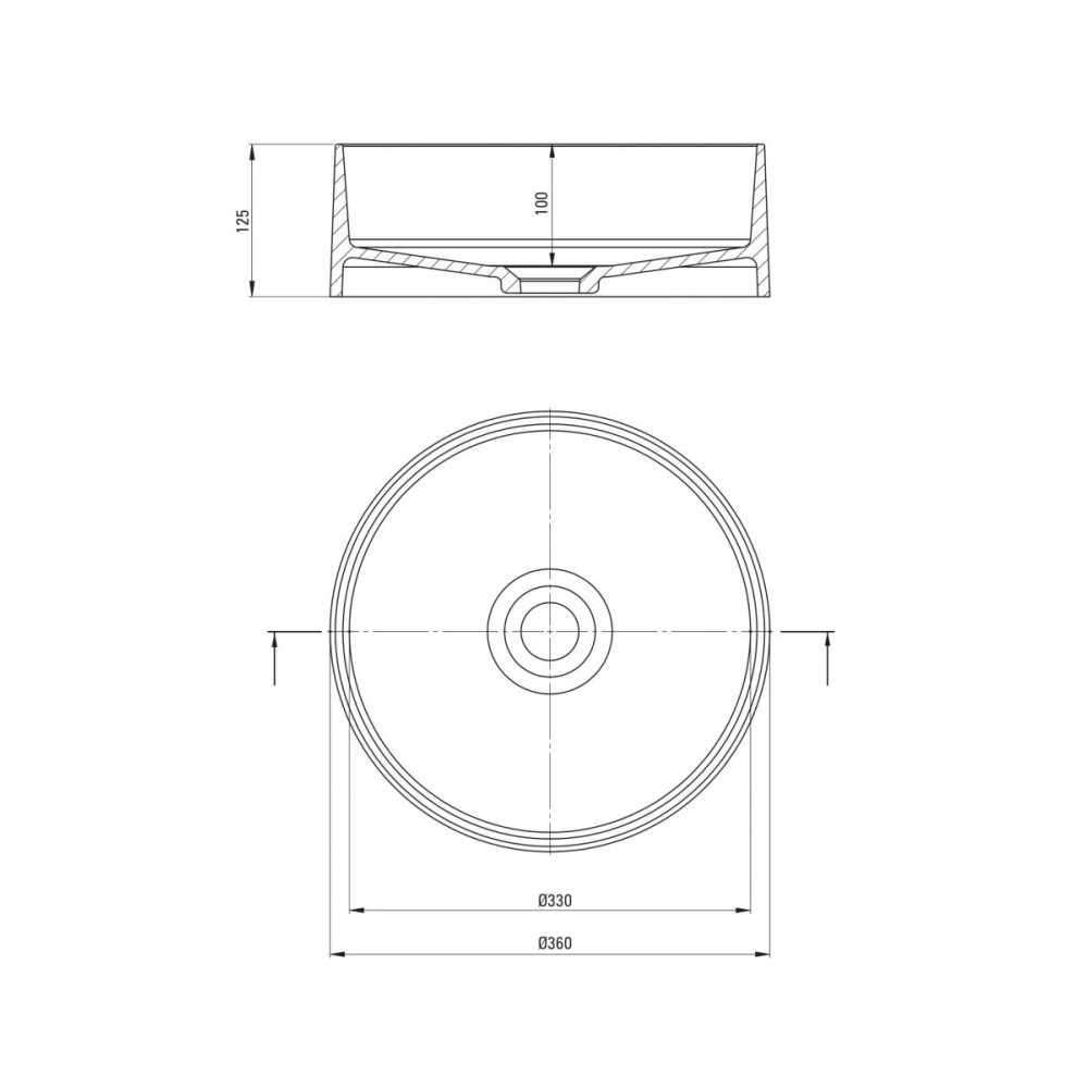 Раковина Deante SILIA CQS_AU4S