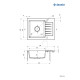 Мийка кухонна Deante Zorba ZQZ_711A
