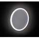 Дзеркало косметичне DEANTE Round магнітне з LED-підсвічуванням хром ADR_0821
