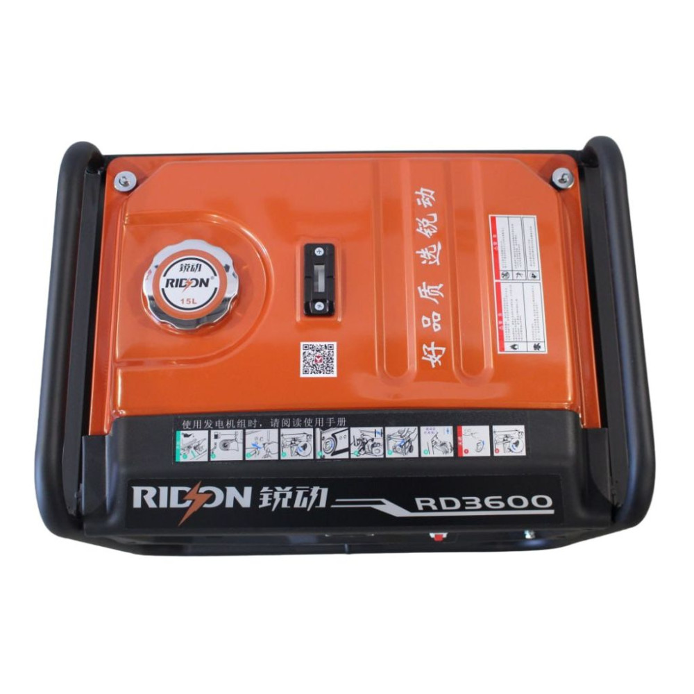 Бензиновий генератор EF Power 2,8/3,0 кВт, однофазний, ручний запуск (RD3600)