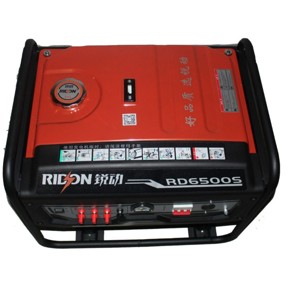 Бензиновий генератор EF Power 5,0/5,5 кВт, трифазний, ручний запуск (RD6500S)